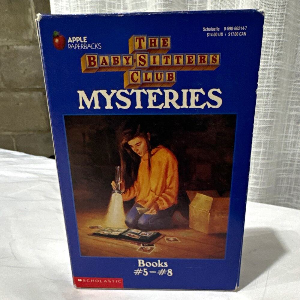 The Baby-Sitters Club Mysteries Box Set Books #5-#8 Ann M. Martin Scholastic